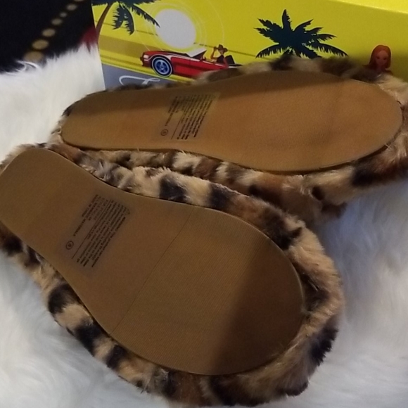 👣Forever Leopard Print Slide Slippers comfortable and warm beautiful - Picture 9 of 11